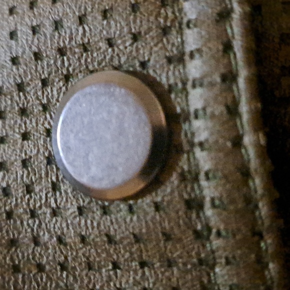 NWT Tanjay size 6  Three button navy green faux Woman's jacket 👌 - Picture 12 of 12